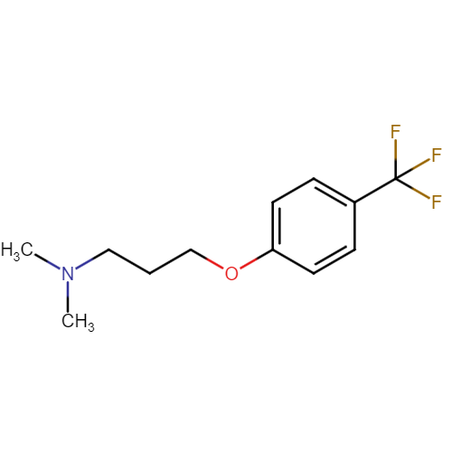 N,N-dimethyl-3-(4-(trifluoromethyl)phenoxy)propan-1-amine