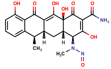 N-Nitroso-4-monomethylamino-6-deoxytetracycline