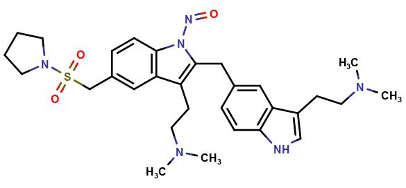N-Nitroso Almotriptan dimer 1