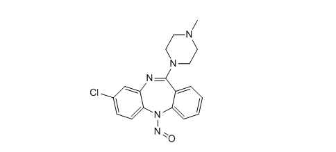 N-Nitroso Clozapine (mixture of isomers)