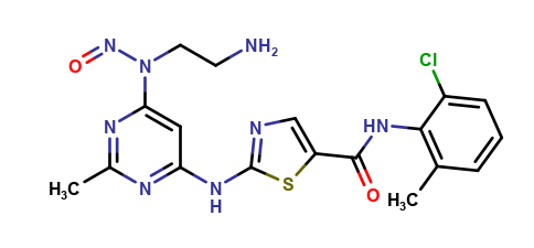 N-Nitroso Dasatinib amideImpirity