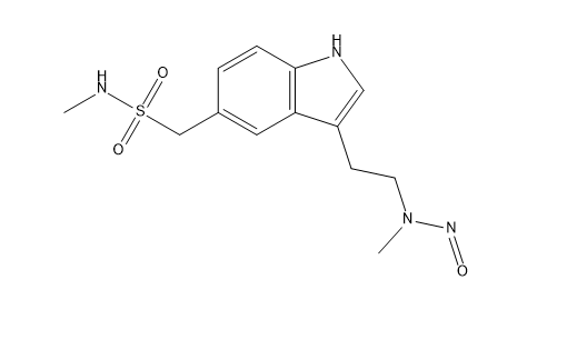N-Nitroso Desmethyl Sumatriptan impurity