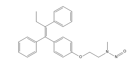 N-Nitroso Desmethyl Tamoxifen (Mixture of Isomers)