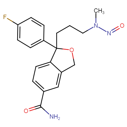N-Desmthyl N-Nitroso-Escitalopram Impurity A