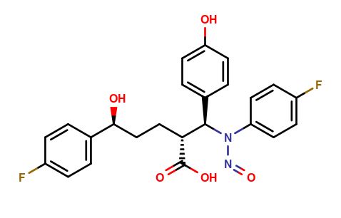 N-Nitroso Ezetimibe Azetidinone Ring opened impurity