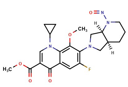 N-Nitroso Moxifloxacin methyl ester