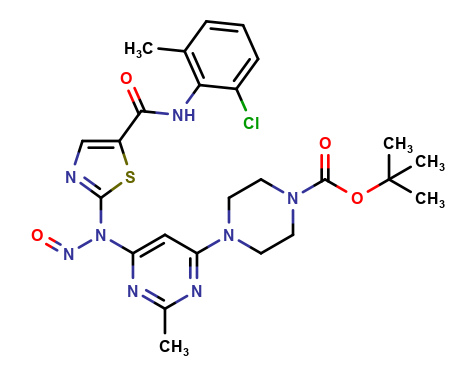 N-Nitroso-N-Boc-N-deshydroxyethyl Dasatinib