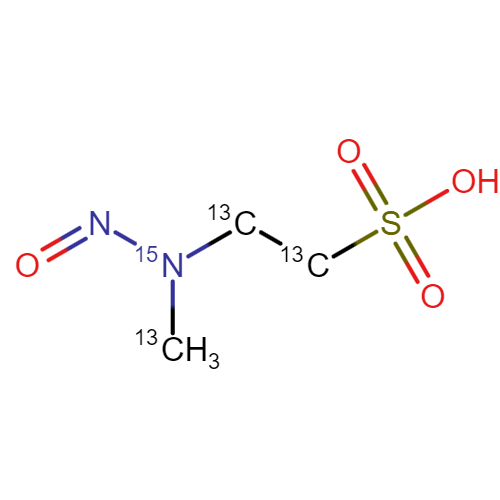 N-Nitroso-N-Methyl-Taurine-3C13-15N