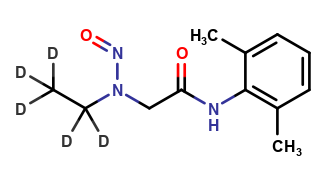 N-Nitroso N-des-ethyl Lidocaine D5