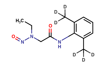 N-Nitroso N-des-ethyl Lidocaine D6
