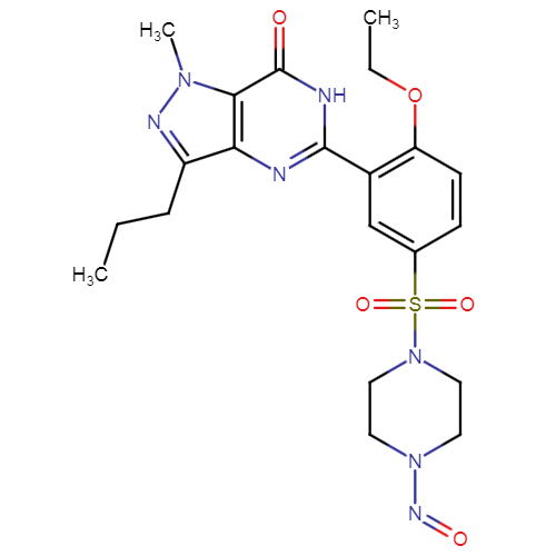 N-Nitroso N-desmethyl Sildenafil
