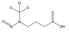 N-Nitroso-N-methyl-4-aminobutyric Acid-d3 (2.5mg/ 2 mL in ACN)