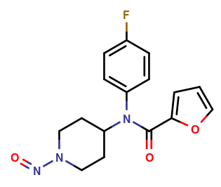 N-Nitroso-Para-Fluoro furanyl fentanyl impurity
