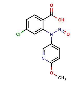 N-Nitroso Pyronaridine acid impurity