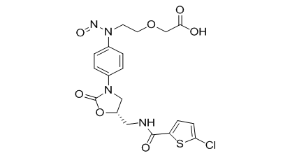 N-Nitroso Rivaroxaban Open-Ring Acid Impurity
