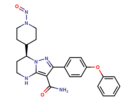 N-Nitroso Zanubrutinib Desacryloyl impurity