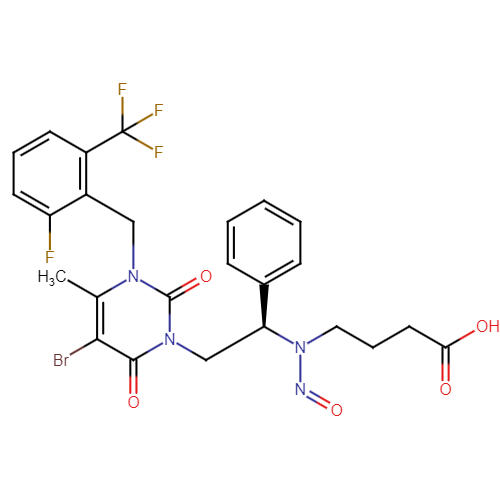 N-Nitroso des 2-fluoro-3-methoxyphenyl Elagolix bromo impurity