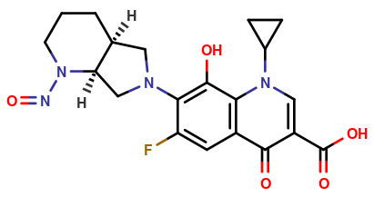 N-Nitroso of Moxifloxacin Related compound-E
