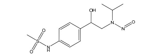 N-Nitrososotalol (Mixture of isomers)