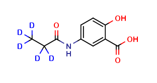 N-Propionyl Mesalazine D5