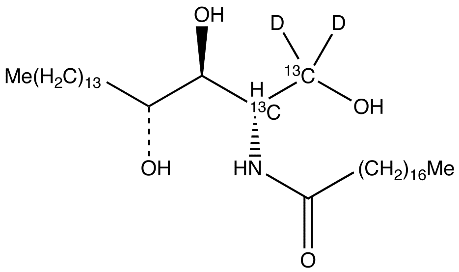 N-Stearoyl Phytosphingosine-13C2,d2