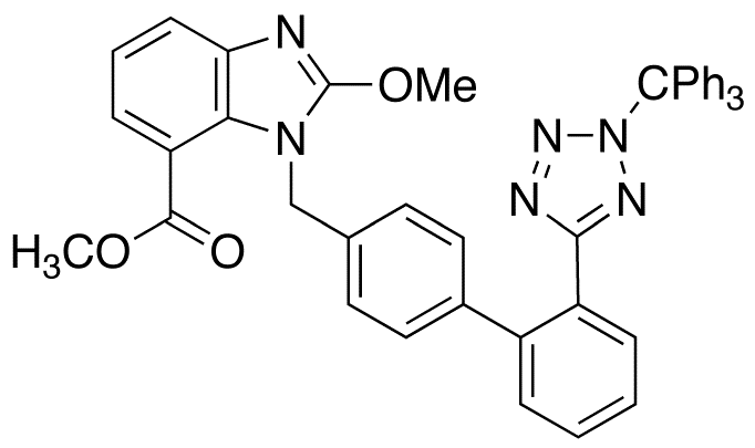 N-Trityl Candesartan Methyl Ester Methoxy Analogue