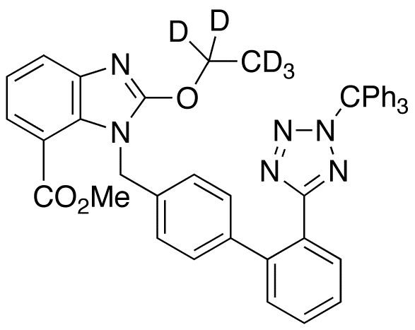 N-Trityl Candesartan Methyl Ester-d5