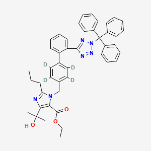N-Trityl Olmesartan-d4 Ethyl Ester