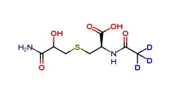 N-acetyl-D3-S-(3-amino-2-hydroxy-3-oxopropyl)-cysteine