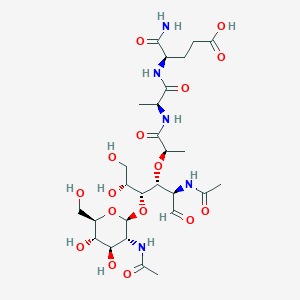 N-acetyl-beta-glucosaminyl-N-acetylmuramyl-alanylisoglutamine