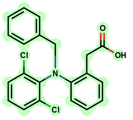 N-benzyl diclofenac