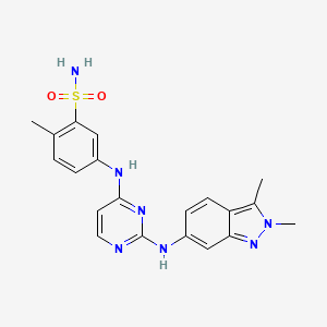 N-demethyl Pazopanib (Positional Isomer)