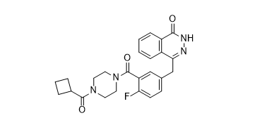 N-descyclopropanecarbonyl N-cyclobutanecarbonyl Olaparib