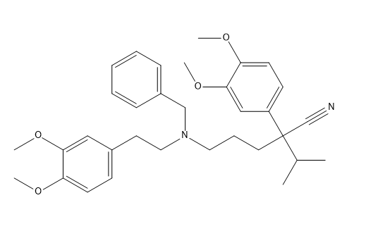 N-desmethyl N-benzyl Verapamil