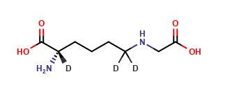 N-epsilon-(Carboxymethyl)-L-lysine-2,6,6-d3