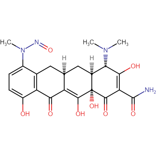 N-nitroso-7-monomethylamino-6-deoxytetracycline Impurity