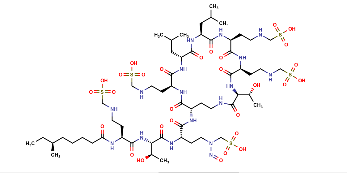 N-nitroso-Colistin a hydrogen methanesulfonate-1
