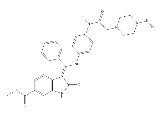 N-nitroso-N-desmethylnintedanib