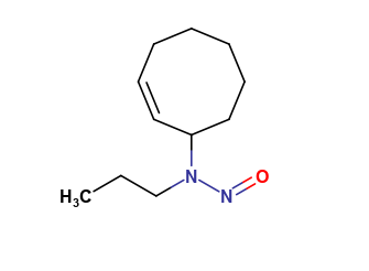 N-nitroso N-propylcyclooct-2-en-1-amine