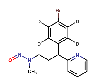 N-nitroso desmethyl-Brompheniramine D4