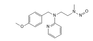 N-nitroso-desmethyl-pyrilamine