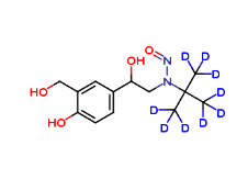 N-nitroso salbutamol-d9
