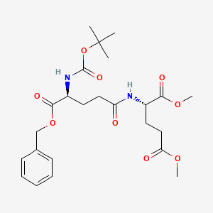 N-tert-Butyloxycarbonyl-L--glutamyl-L-glutamic Acid 1-Benzyl 21,25-Dimethyl Ester