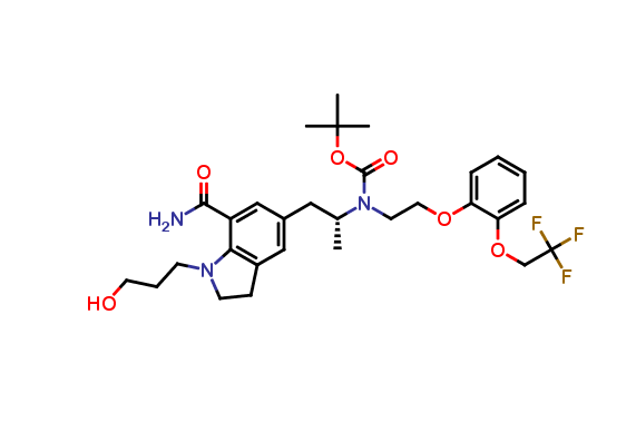 N-tert-Butyloxycarbonyl Silodosin