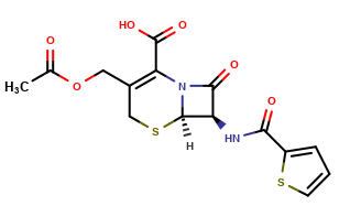 N-thiophene-2-carboxylate Cefalotin