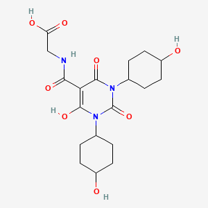 N1,N3-Bis(descyclohexyl) N1,N3-Bis(trans-4-Hydroxy-Cyclohexyl) Daprodustat
