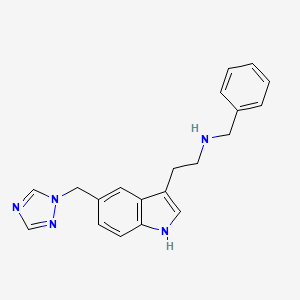 N10-Didesmethyl N10-Benzyl Rizatriptan