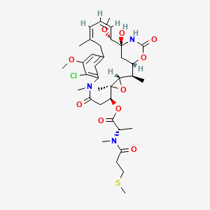 N2’-Deacetyl-N2’-[3-(methylthio)-1-oxopropyl]-maytansine