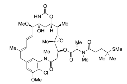 N2’-Deacetyl-N2’-(4-methyl-4-methylthio-1-oxopentyl)maytansine