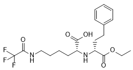 N2-(R)-1-Ethoxycarbonyl-3-phenylpropyl-N8-trifluoroacetyl-D-lysine